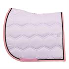 Tapis de selle polyvalent HGBrean HORSEGEAR Blanc-rose foncé
