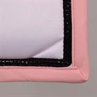 Tapis de selle polyvalent HGBrean HORSEGEAR Blanc-rose foncé