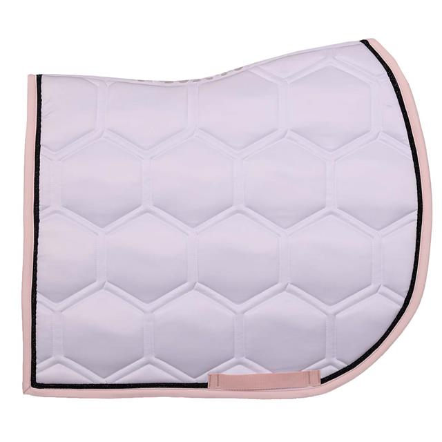 Tapis de selle polyvalent HGBrean HORSEGEAR Blanc-rose