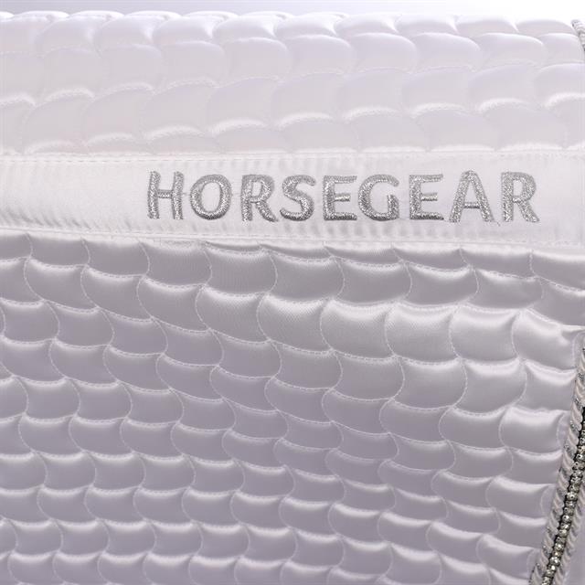 Tapis de selle Polyvalent HGCompetition HORSEGEAR Blanc