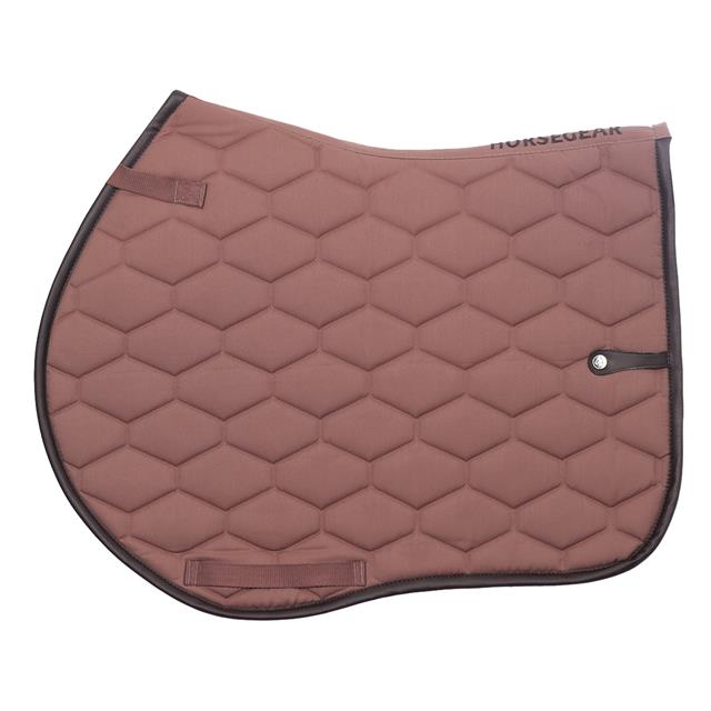 Tapis de selle Polyvalent HGWareham HORSEGEAR Marron moyen