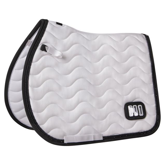 Tapis de selle Polyvalent QHP Nummer Blanc-noir