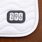 Tapis de selle Polyvalent QHP Nummer Blanc