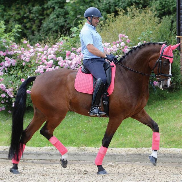 Tapis de selle Prime Dressage WeatherBeeta Rose foncé