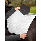 Tapis de selle Prosorb Plain 2 Pocket Close Contact LeMieux Blanc