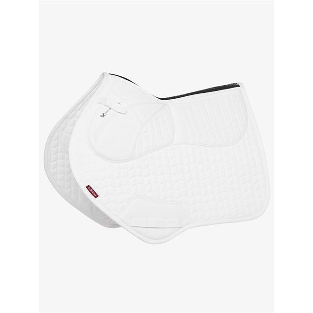 Tapis de selle Prosorb Plain 2 Pocket Close Contact LeMieux Blanc