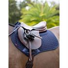 Tapis de selle Prosorb Plain 2 Pocket Close Contact LeMieux Bleu foncé