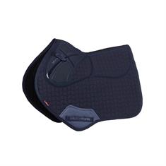 Tapis de selle Prosorb Plain 2 Pocket Close Contact LeMieux Bleu foncé