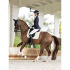 Tapis de selle Prosort Plain 2 Pocket Dressage LeMieux Blanc