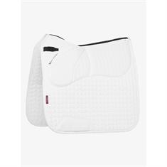 Tapis de selle Prosort Plain 2 Pocket Dressage LeMieux Blanc