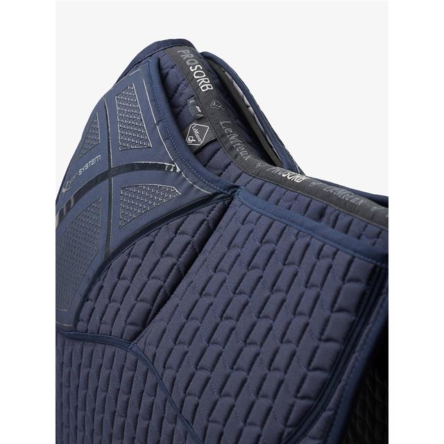 Tapis de selle Prosort Plain 2 Pocket Dressage LeMieux Bleu foncé