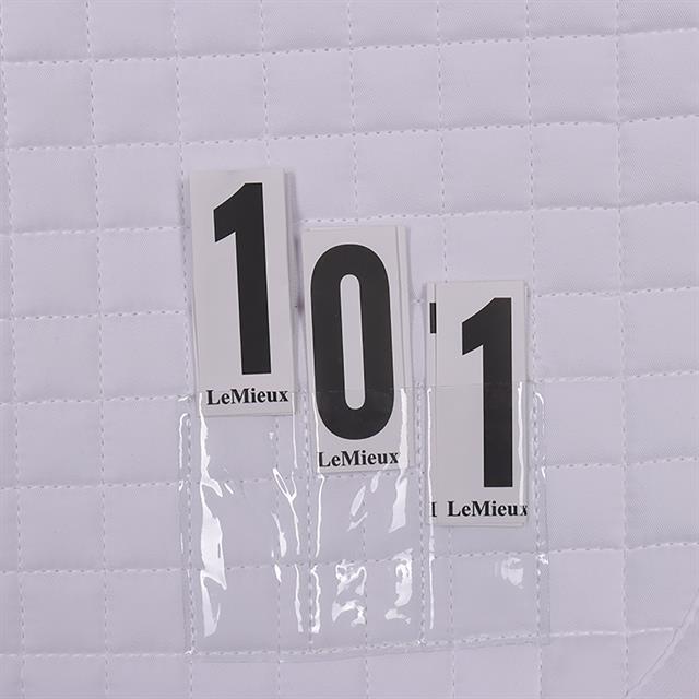 Tapis de selle Prosport Competition Square Lemieux Blanc