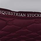 Tapis de selle Purple White Edge Equestrian Stockholm Violet