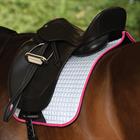 Tapis de selle Reflective Prime Dressage WeatherBeeta Rose clair