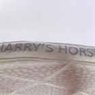 Tapis de selle Reverso Leopard Harry's Horse Blanc
