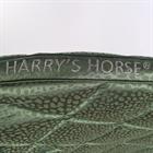 Tapis de selle Reverso Leopard Harry's Horse Vert