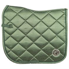 Tapis de selle Reverso Leopard Harry's Horse Vert