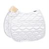 Tapis de selle Satin Crystal Eskadron Blanc