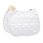 Tapis de selle Satin Crystal Eskadron Blanc
