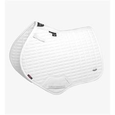 Tapis de selle Self-Cool Close Contact Square LeMieux Blanc
