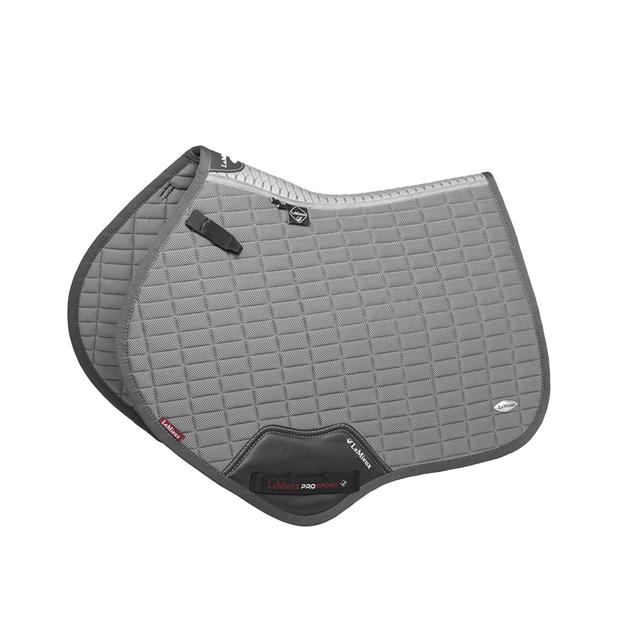 Tapis de selle Self-Cool Close Contact Square LeMieux Gris