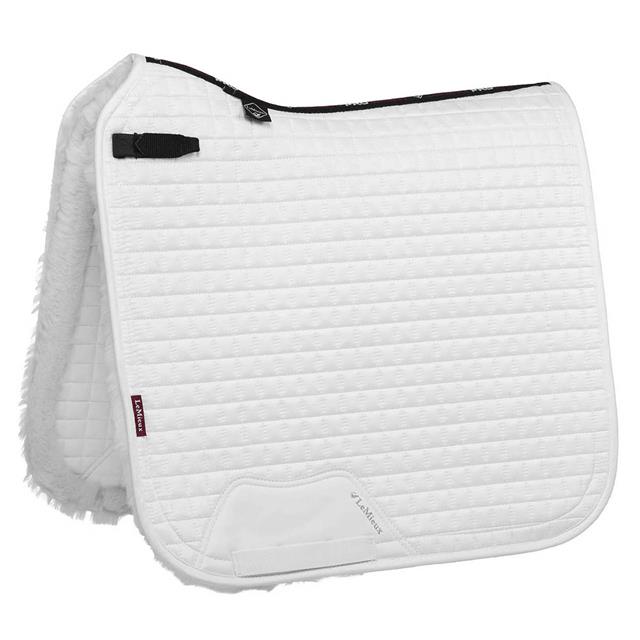 Tapis de selle Sensitive Dressage LeMieux Blanc