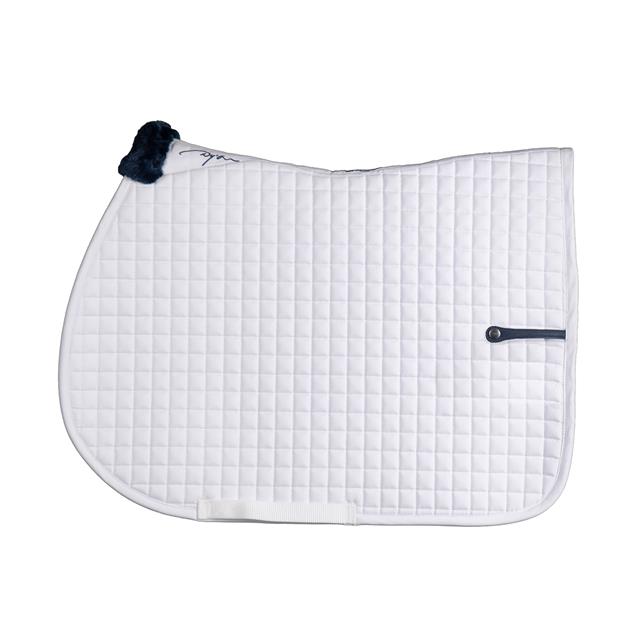 Tapis de selle Show Dy'on Blanc