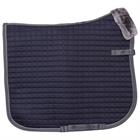 Tapis de selle Show-Line Bucas Bleu foncé-gris