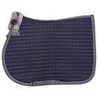 Tapis de selle Show-Line Bucas Bleu foncé-gris