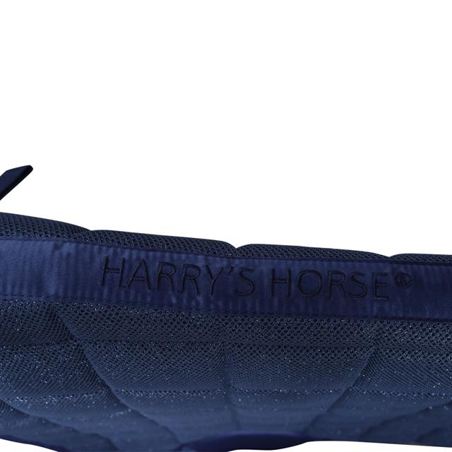 Tapis de selle Silverstone Harry's Horse Bleu foncé