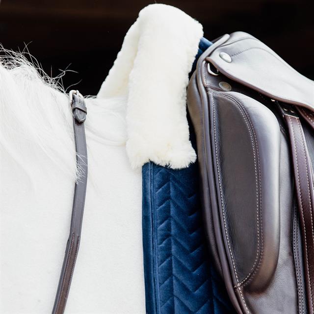 Tapis de selle Skin Friendly Velvet Kentucky Bleu foncé