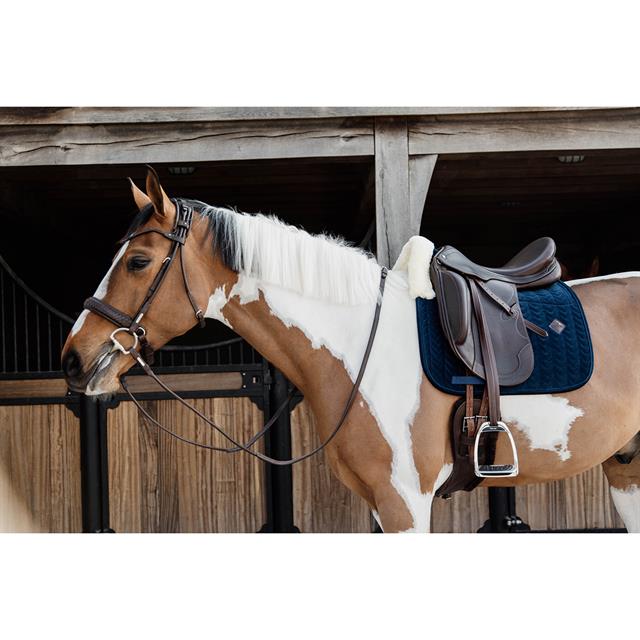 Tapis de selle Skin Friendly Velvet Kentucky Bleu foncé