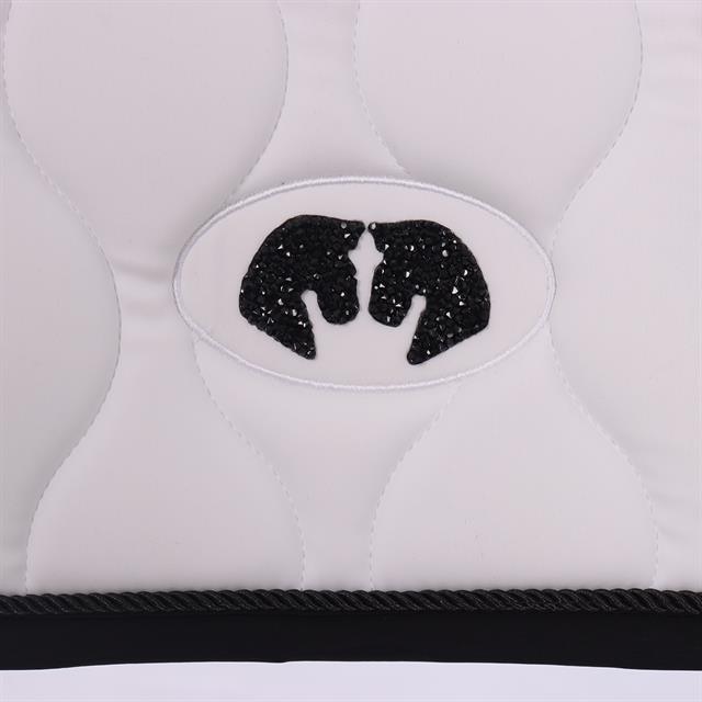Tapis de selle Skängelhorlm Dressage SKØL Blanc
