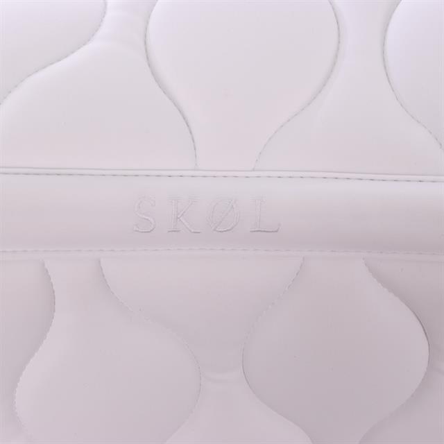 Tapis de selle Skängelhorlm Dressage SKØL Blanc