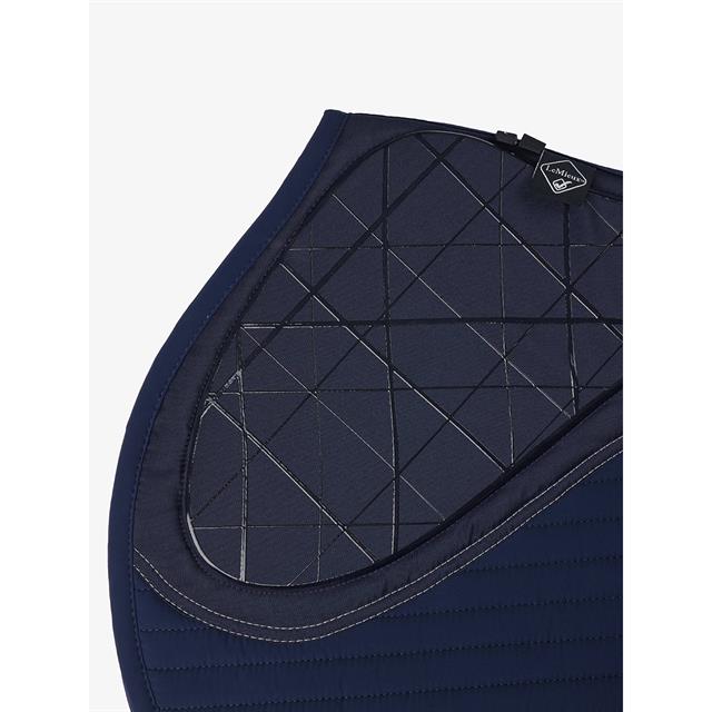 Tapis de selle Soft Shell Anti Slip EuroJump LeMieux Bleu foncé