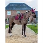 Tapis de selle Soft Shell Anti Slip EuroJump LeMieux Rouge foncé