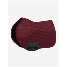 Tapis de selle Soft Shell Anti Slip EuroJump LeMieux Rouge foncé