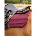 Tapis de selle Softshell Anti Slip Cc Square LeMieux Rouge foncé