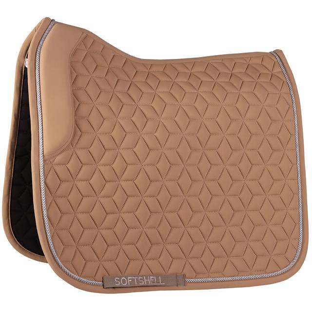Tapis de selle Softshell Dressage Harry's Horse Marron