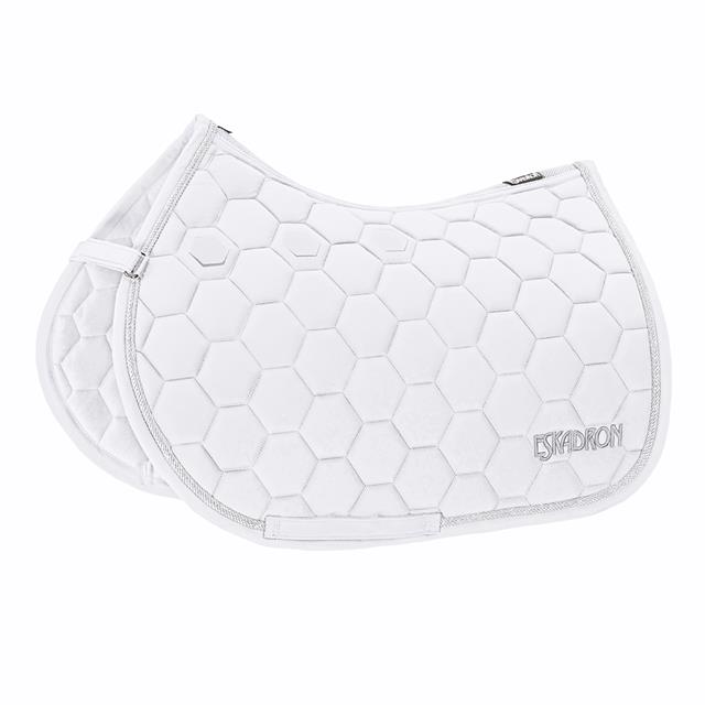 Tapis de selle Softshell Eskadron Blanc