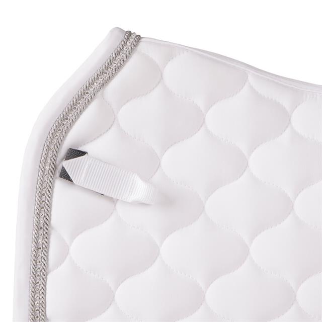 Tapis de selle Sparkle Dressage QHP Blanc