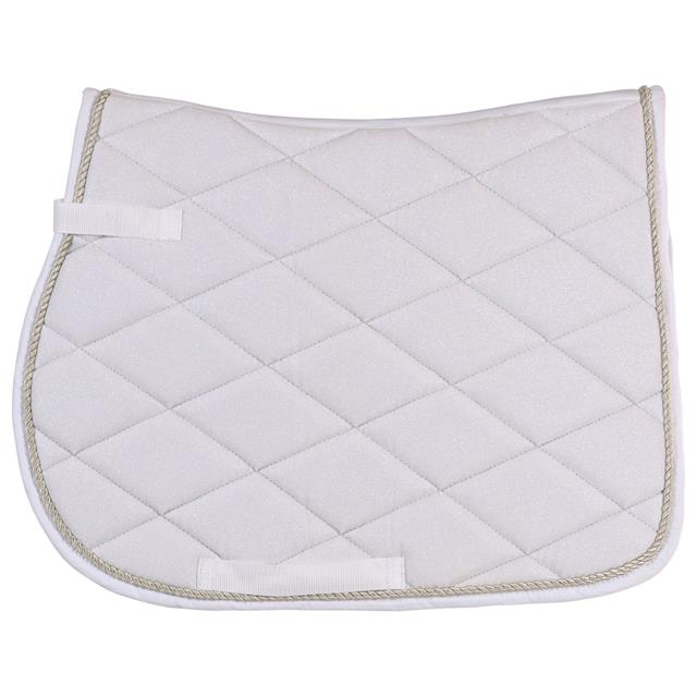 Tapis de selle Sparkling Shet HB Blanc