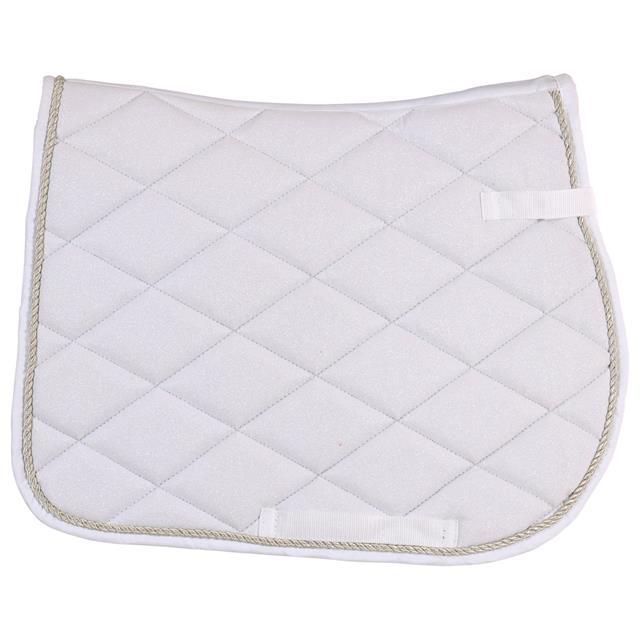 Tapis de selle Sparkling Shet HB Blanc