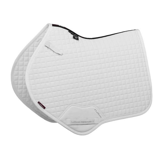 Tapis de selle Square Cotton LeMieux Blanc