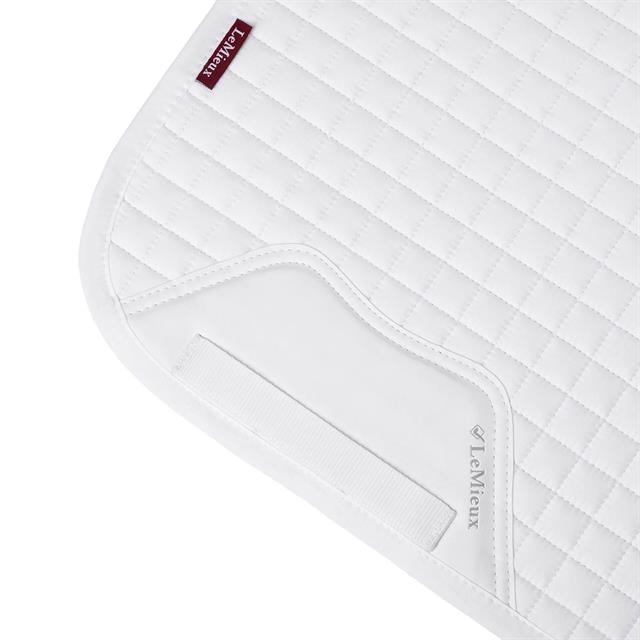 Tapis de selle Square Cotton LeMieux Blanc
