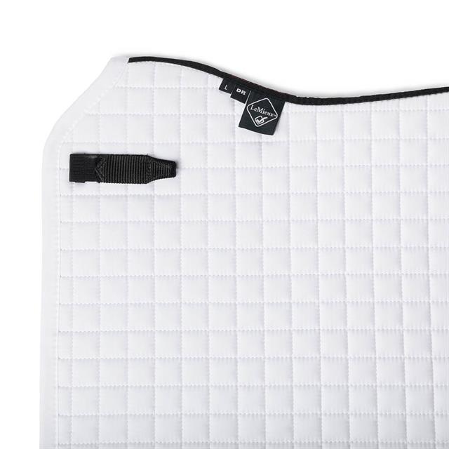 Tapis de selle Square Cotton LeMieux Blanc