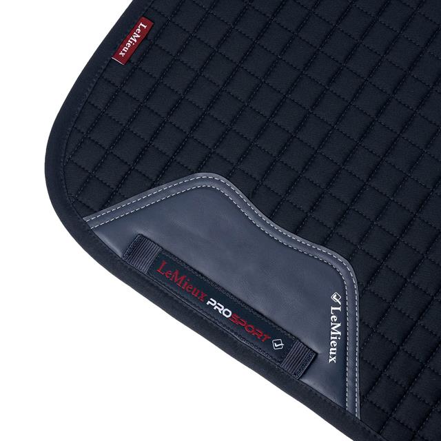 Tapis de selle Square Cotton LeMieux Bleu foncé