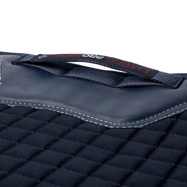 Tapis de selle Square Cotton LeMieux Bleu foncé