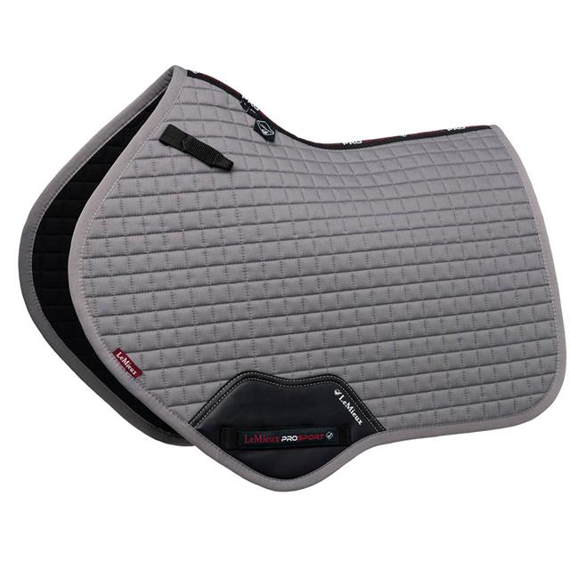 Tapis de selle Square Cotton LeMieux Gris