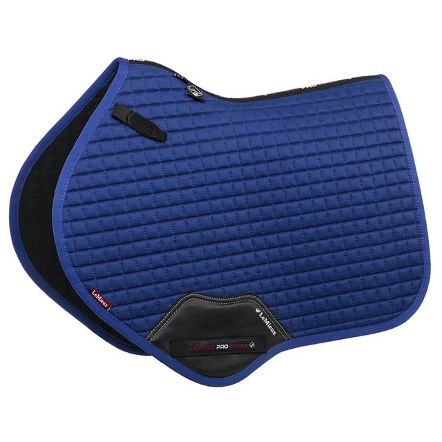 Tapis de selle Square Cotton LeMieux MID BLUE